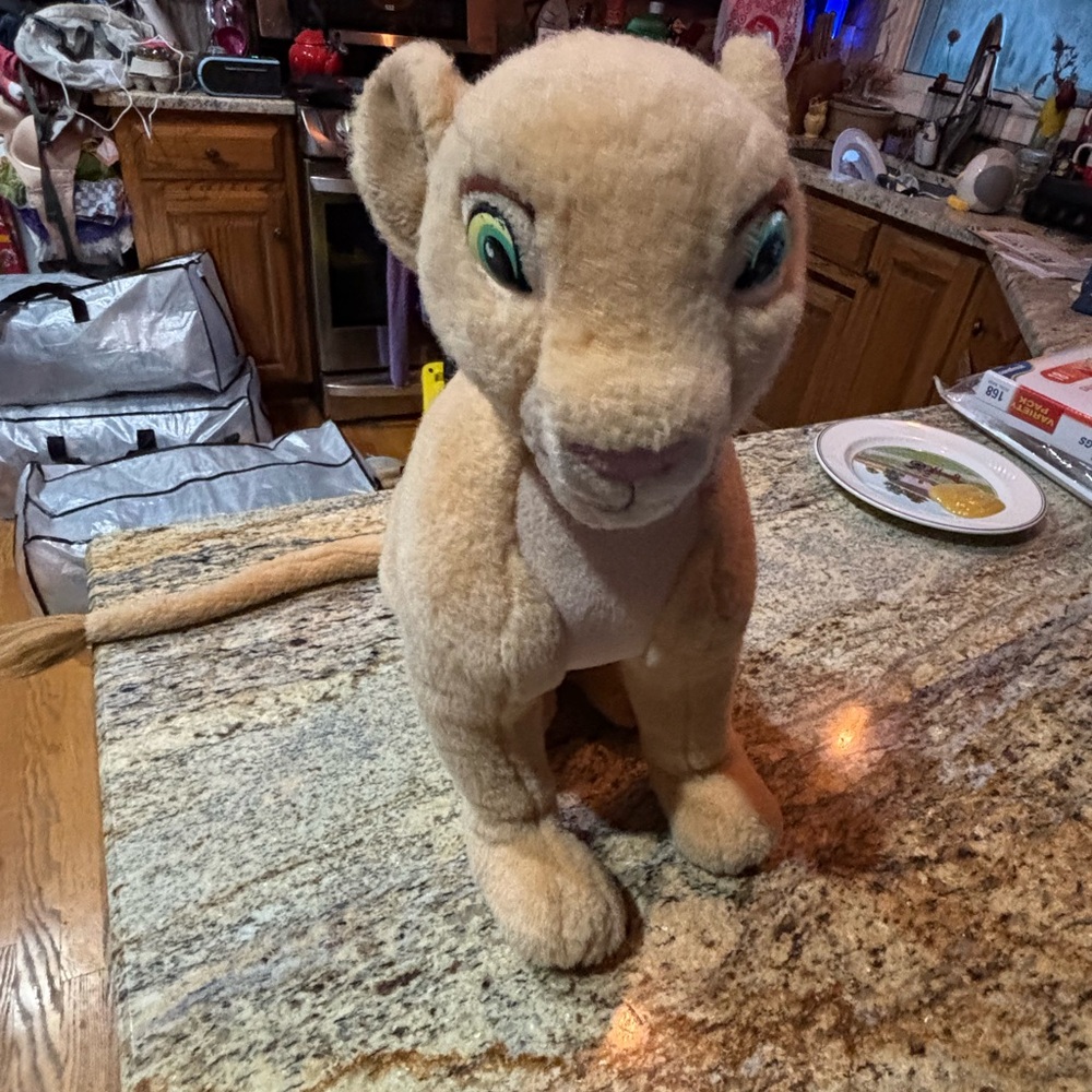 Applause vintage lion king plush